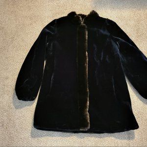 Ladies Faux Fur Coat